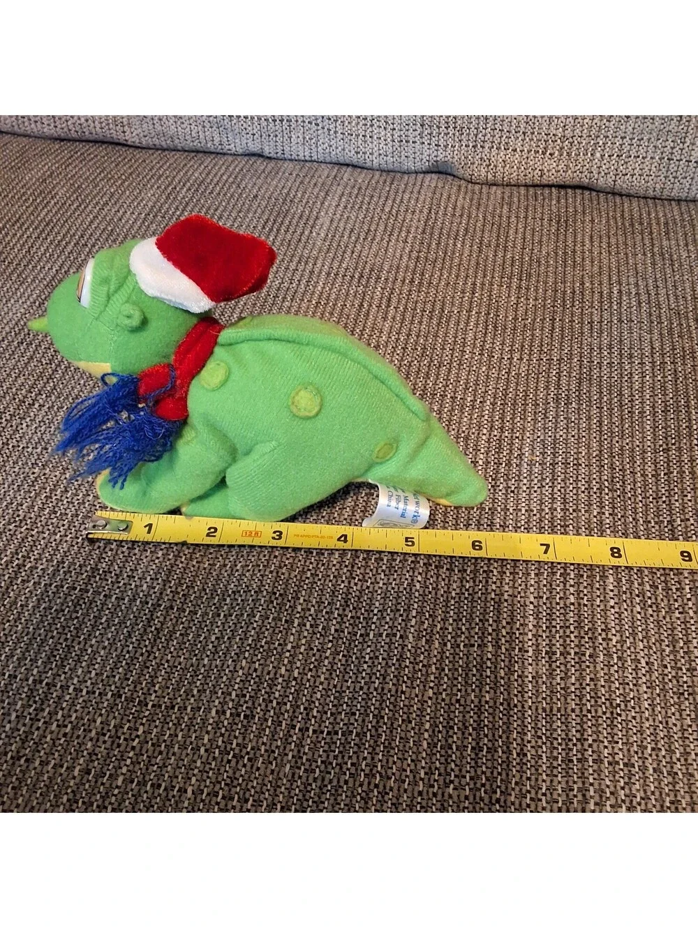 Land Before Time Plush Dinosaur with Christmas Hat